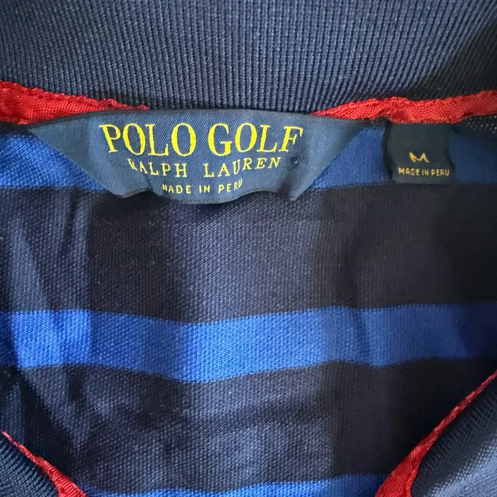 Ralph Lauren‎ Polo Golf Shirt Men’s Medium  Performance USA Cup 2016 USA16